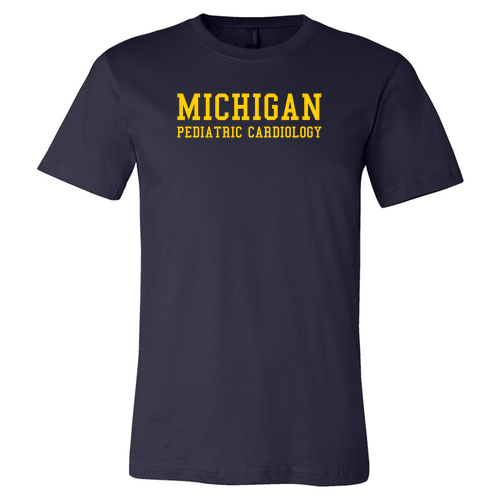 Mens/Unisex Bella Canvas Soft Fitted Jersey T-Shirt -- Navy