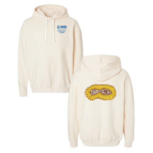 Comfort Colors Lightweight Adult Ringspun Hooded Sweatshirt -- Ivory