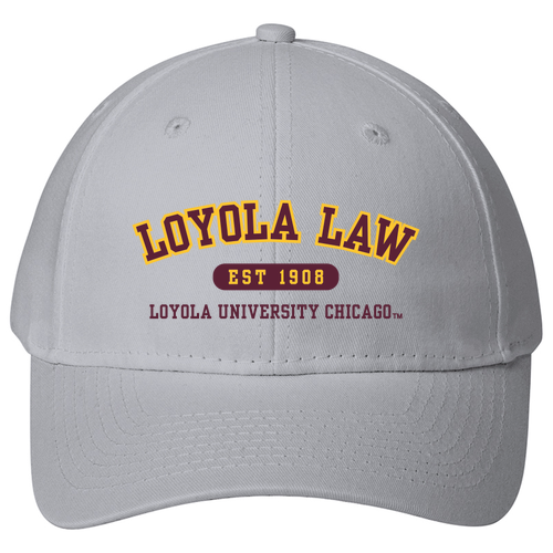Loyola Law Hat -- Silver
