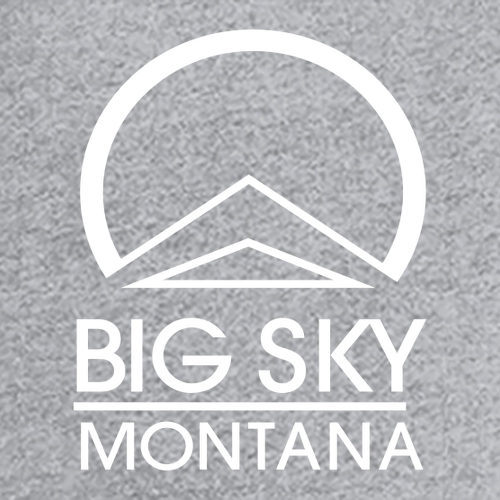 Unisex Next Level Fitted Short Sleeve Tee -- Heather Grey  Front Print