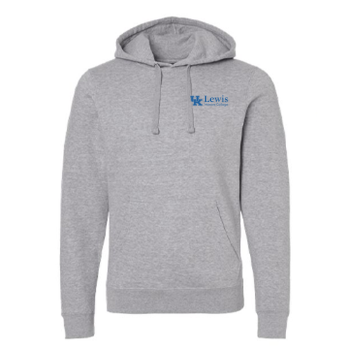 J America Unisex BTB Fleece Hooded Sweatshirt -- Oxford