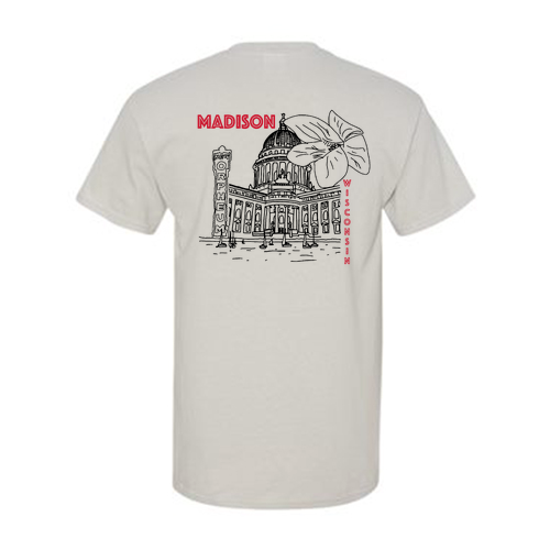 Gildan Heavy Cotton Basic T-Shirt -- Ice Grey