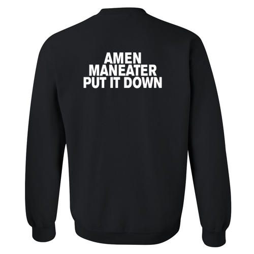 Gildan Heavy Blend Crew Neck Sweatshirt -- Black