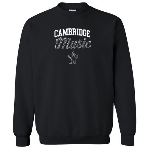 Gildan Heavy Blend Crew Neck Sweatshirt -- Black