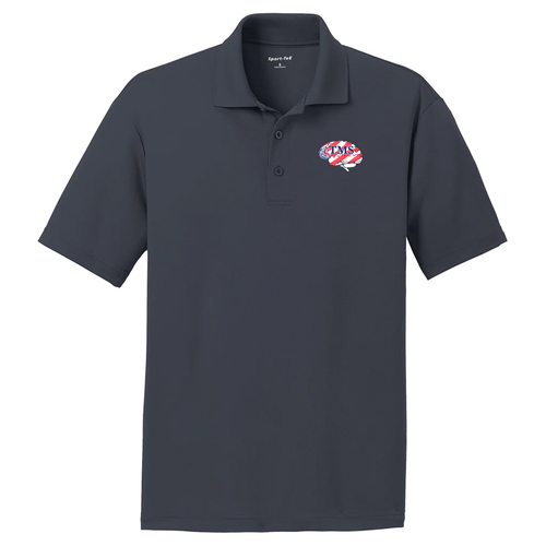 Sport-Tek PosiCharge RacerMesh Polo -- Graphite -- eTMS