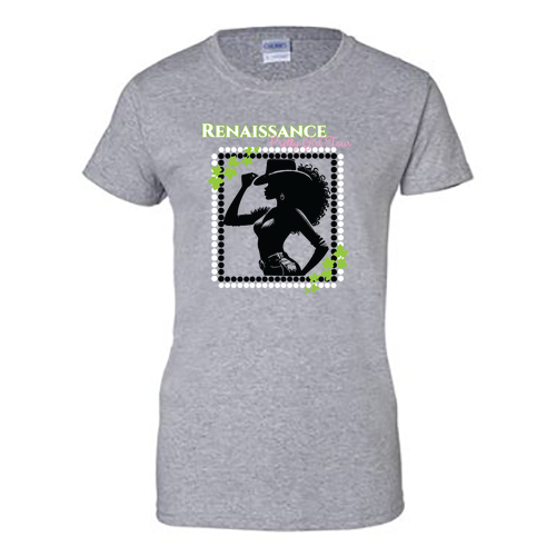 Gildan Ultra Cotton Ladies Basic T-Shirt -- Sport Grey