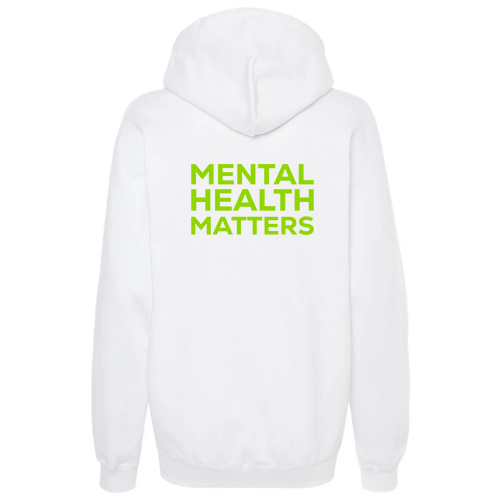 Gildan Adult Softstyle Fleece Pullover Hooded Sweatshirt -- White