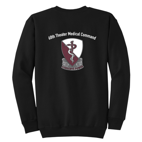 Port and Company Classic Crewneck Sweatshirt -- Jet Black