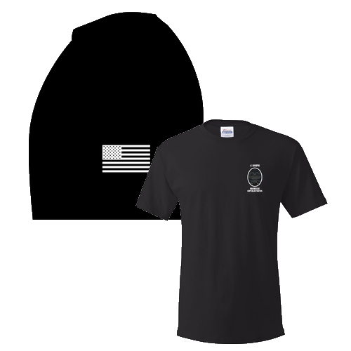 Hanes Essential ComfortSoft Short Sleeve Tee -- Black
