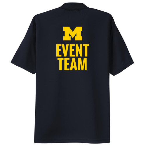 Mens/Unisex Sport Tek Dri Mesh Sport Shirt -- Navy