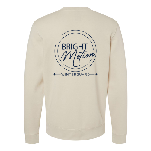 J. America BTB Fleece Crew -- Oyster