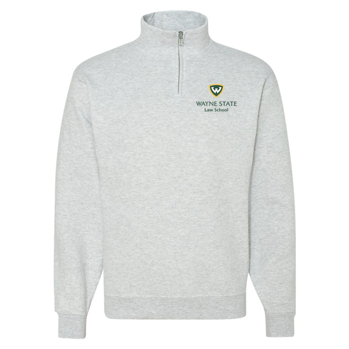 Jerzees 9.3 Oz 50/50 Nublend Quarter Zip Sweatshirt Adult -- Ash