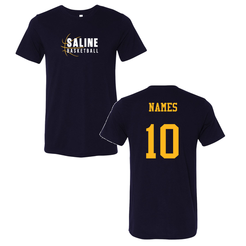 Bella Canvas Triblend Short Sleeve T-Shirt -- Solid Navy Triblend