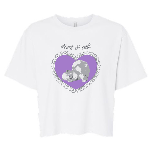 American Apparel Women's Fine Jersey Boxy Tee -- White