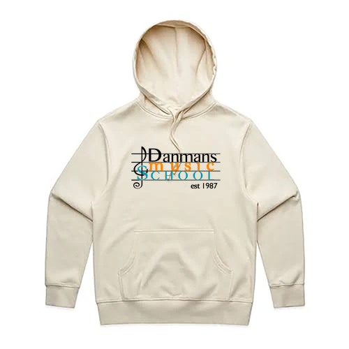 Danmans Music School Hoodie -- Ecru