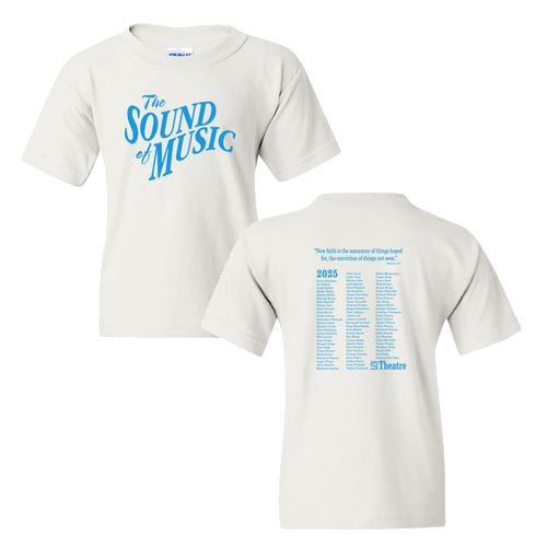 Youth Sound of Music Tee-- White