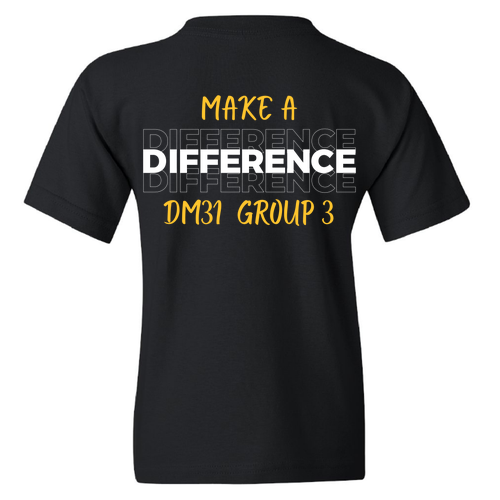 Gildan Heavy Cotton Basic Youth T-Shirt -- Black