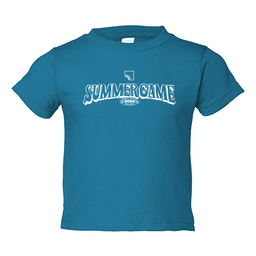 Rabbit Skins Short Sleeve Tee Toddler -- Cobalt, Bicentennial Logo