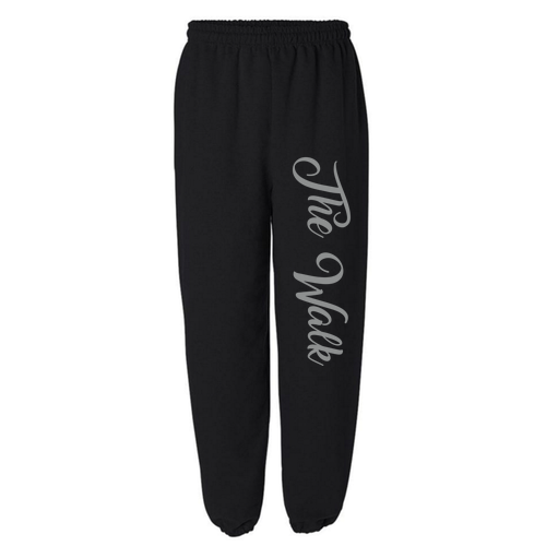 Gildan Elastic Bottom Sweatpants -- Black