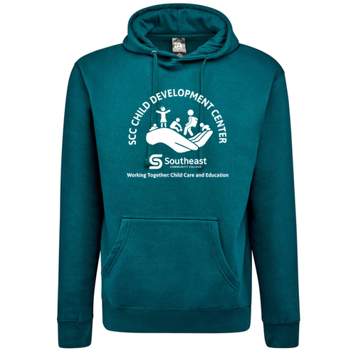 J America Unisex BTB Fleece Hooded Sweatshirt -- Storm