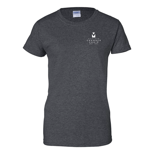 Gildan Ultra Cotton Ladies Basic T-Shirt -- Dark Heather
