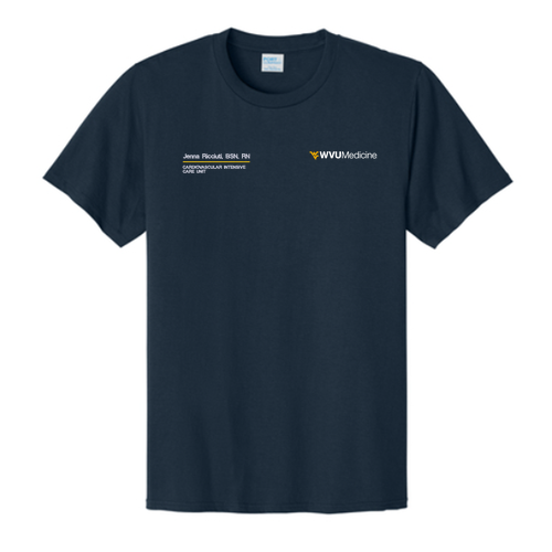 Port & Company CVC Tee -- Deep Navy