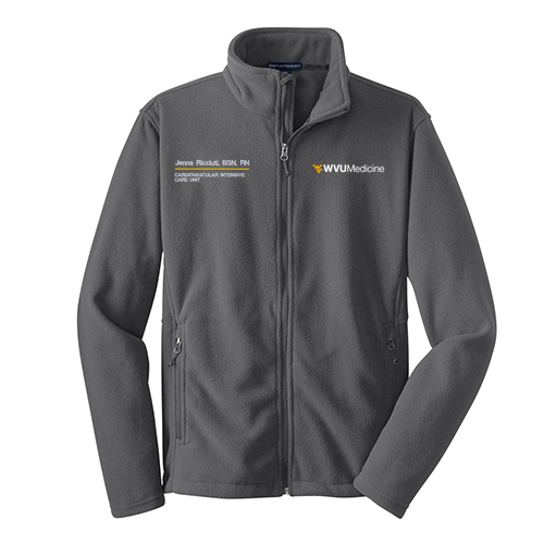 Port Authority Value Fleece Jacket -- Iron Grey