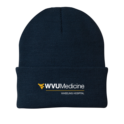 Port and Company Knit Hat with Cuff -- Navy