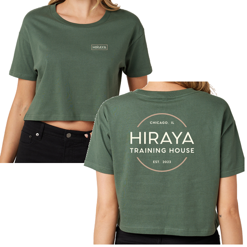 Women's Crop Top -- Pine