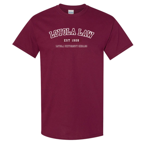Loyola Law T-Shirt -- Maroon