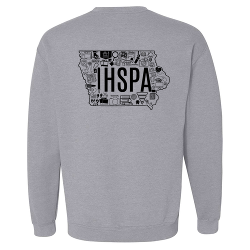 Gildan Heavy Blend Crew Neck Sweatshirt -- Sport Grey
