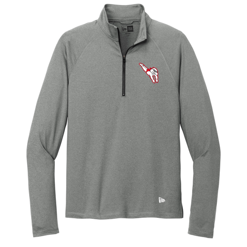 New Era Power 1/2-Zip -- Shadow Grey Heather