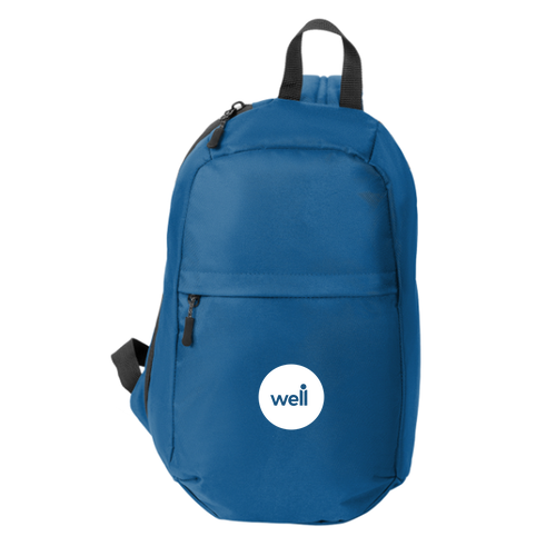 Port Authority Crossbody Backpack -- Aegean Blue