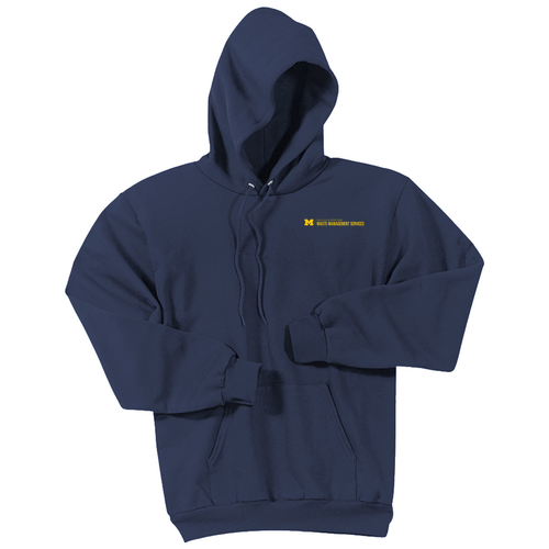 Port and Company Tall Ultimate Pullover Hooded Sweatshirt -- Navy, $41