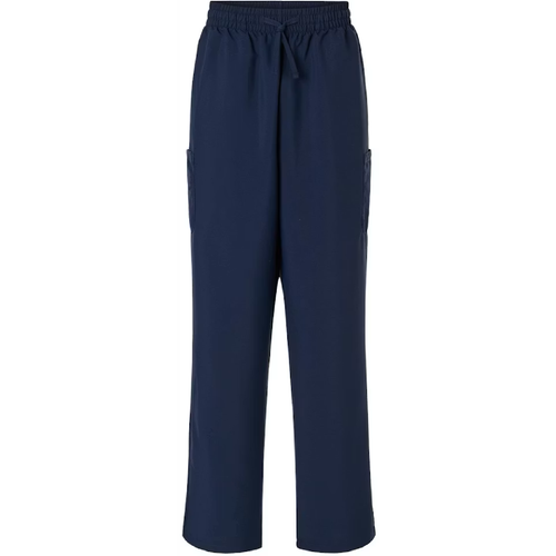 Hanes Women's Scrub Open Leg Pants -- Navy