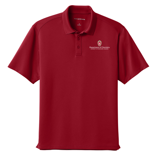 Port Authority Wearever Performance Pique Polo -- Rich Red