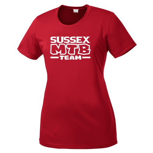 Sport Tek Ladies Competitor Tee -- True Red