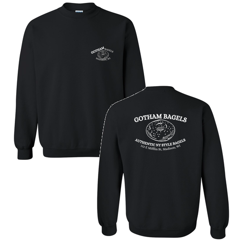 Gildan Heavy Blend Crew Neck Sweatshirt -- Black