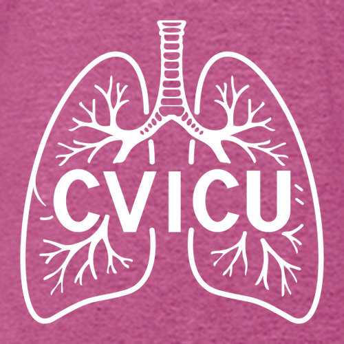 CVICU SoftStyle T-Shirt -- Heather Berry