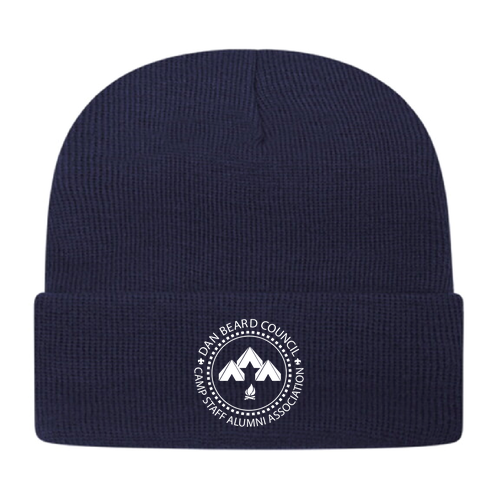 Cap America USA-Made 12-inch Cuffed Beanie -- True Navy