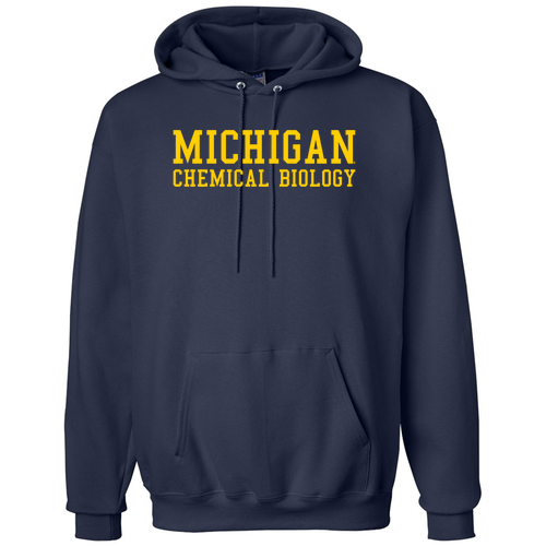 Ultimate Cotton Adult Hooded Sweatshirt -- Navy