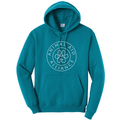 Port and Company -- Core Fleece Pullover Hooded Sweatshirt -- Teal