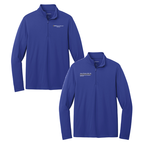 Port Authority Dry Zone Uv Micro-Mesh 1/4-Zip -- True Royal