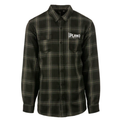 Burnside Perfect Flannel Work Shirt -- Black / Army