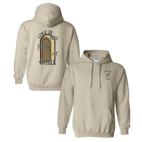 Gildan Heavy Blend Hooded Sweatshirt -- Sand