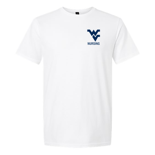 Gildan SoftStyle T-Shirt -- White / Hospital Outline