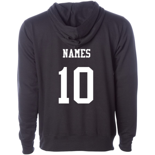 Midweight Hooded Sweatshirt -- Black