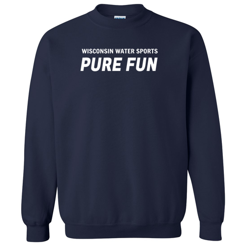 Gildan Heavy Blend Crew Neck Sweatshirt -- Navy
