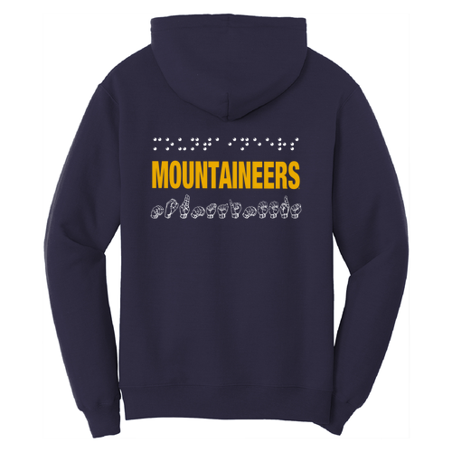 Port and Company Core Fleece Pullover Hooded Sweatshirt -- True Navy