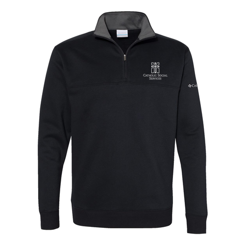 Columbia Hart Mountain II Half-Zip Pullover -- Black